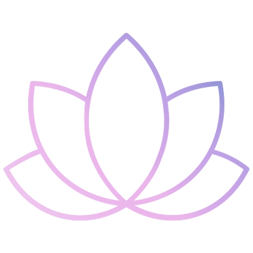 flor de lótus lilás